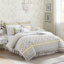 Ensemble de courtepointe en percale de coton 6 pièces avec coussins décoratifs Dawn-1033946884-1068975562