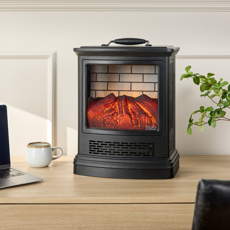 Poêle électrique duraflame® avec effet 3D Flame®, Noir