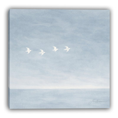 Soaring Flight Bird Flight Wrapped Canvas Wall Art