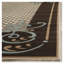 Tapis à motif géométrique Scrollwork Martha Stewart-21412157