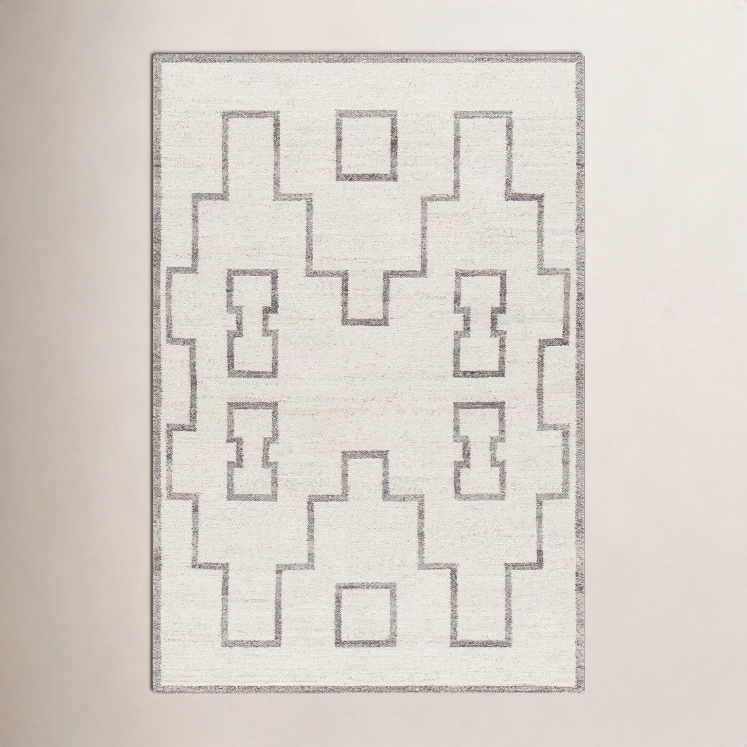 Kardarius Hand-Woven Moroccan Rug, Rectangle 8' x 10'