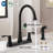 Parlos Home Kitchen Faucet with Side Spray-101502889