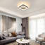 Aweys 1-Light 20cm Square LED Flush Mount Ceiling Light-2112046806-2113351455