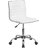 Low Back Designer Armless Ribbed Swivel Task Office Chair-1740822502