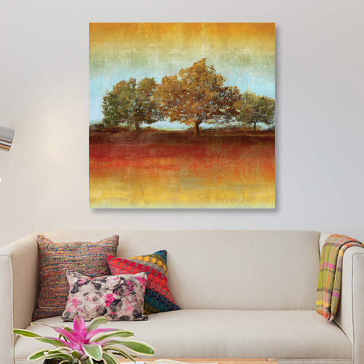 « all éclairez grâce i », impression sur toile, H 26 po x l 26 po x P 1,5 po, Toile tendue, Pas de tapis