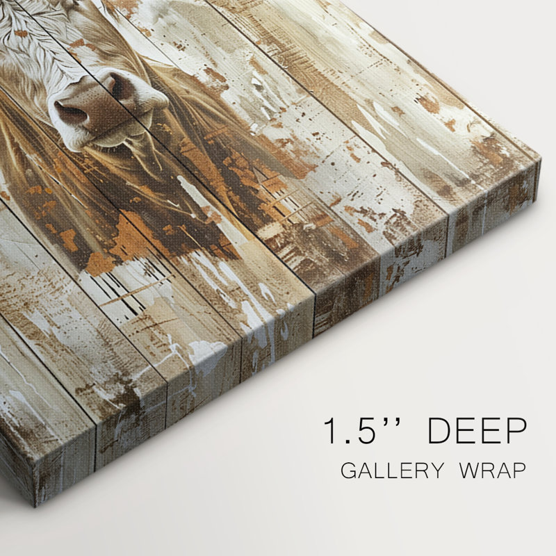 ANIMALS Series DVI - Toile tendue avec châssis Premium - Prêt à être accroché, H 60 po x l 40 po