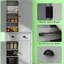 Armoire de cuisine 72,5 po