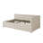 Modern Style Twin Size L Shape Corner Bed, Linen Upholstered Daybed With Two Storage Drawers-965442927