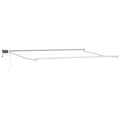 VidaXL Polyester Cover Retractable Patio Awning