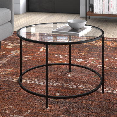Raina Glass Top Coffee Table