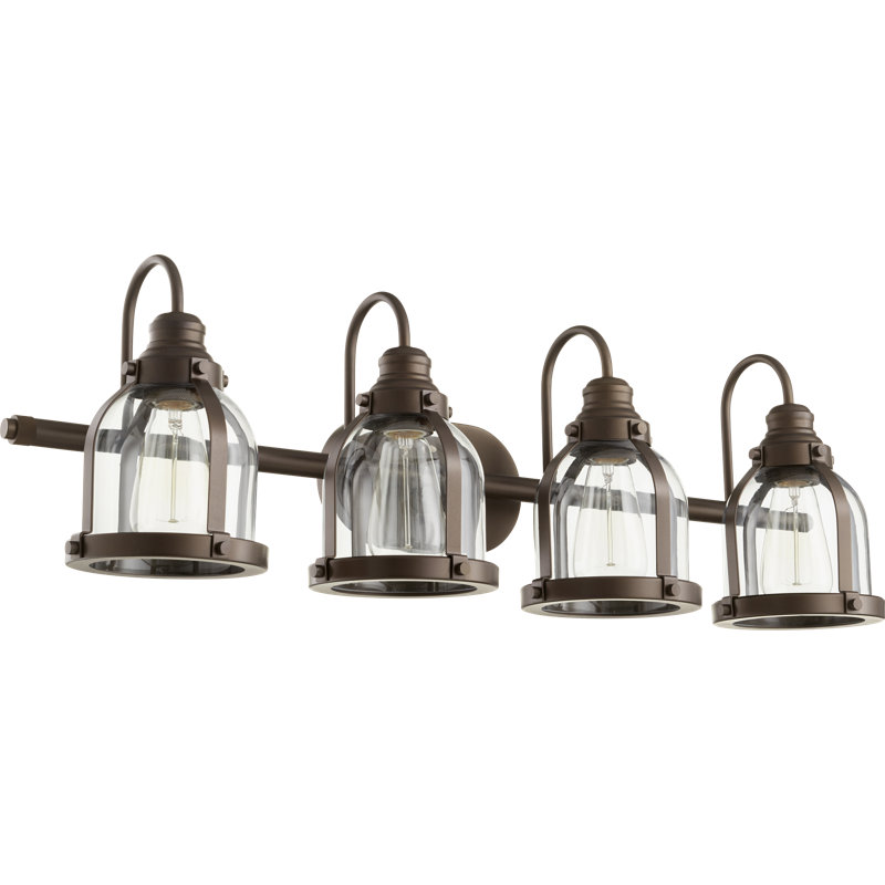 Dismuke 4 - Light Dimmable Vanity Light, Oiled Bronze