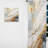 Beige And Gold Glacier Stone Simplicity - Shapes Abstract Room Darkening Curtain - 1 Panels-107566691