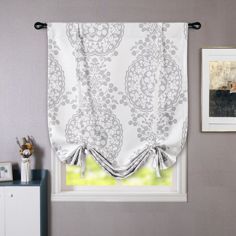 Bouillet Room Darkening Curtain Single Panel, 31" W x 47" L