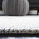 Rowe Handmade Tufted Ivory/Blue Rug