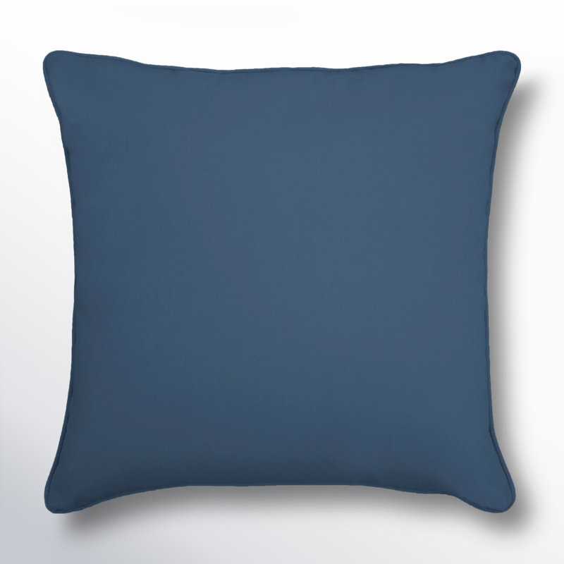  Housse et insert de coussin extérieur d'extérieur, Toile Sunbrella bleu saphir, H 18 po x l 18 po