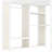 White Wood-Grain, Queen Size, Loft Bed, Wardrobe, Desk, Storage, Smooth Assembly Queen, Space, Sleeping Space
