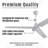 56'' Ceiling Fan with LED Lights-72164554