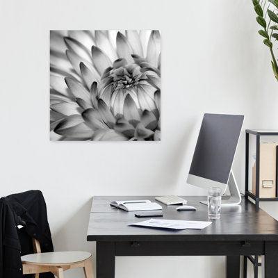 Fibonacci 2 Contemporary Dahlia Flower Art
