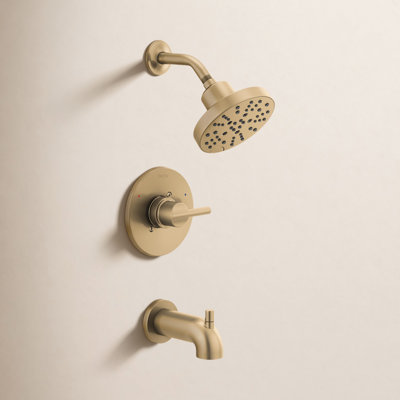 Nicoli Single-Function Tub and Shower Faucet Set