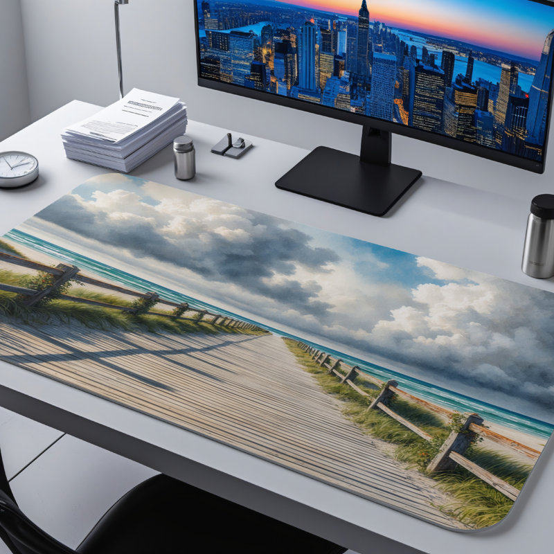 Polyester Desk Pad, 23.6x13.8