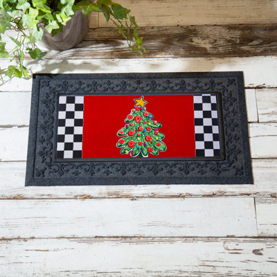 Tapis de Noël O 'Christmas Tree Sassafras