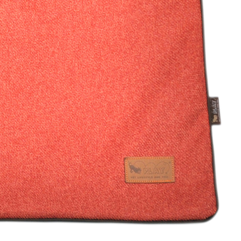 Luxe Throw: Twill - Papaya - Pet & Dog Blanket, 54 x 47", Water-Resistant, Double-Sided Twill Colors, Durable Machine Washable Lounge Pad