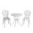 Berj 2 - Person Patio Dining Set with Round Table-1451139727