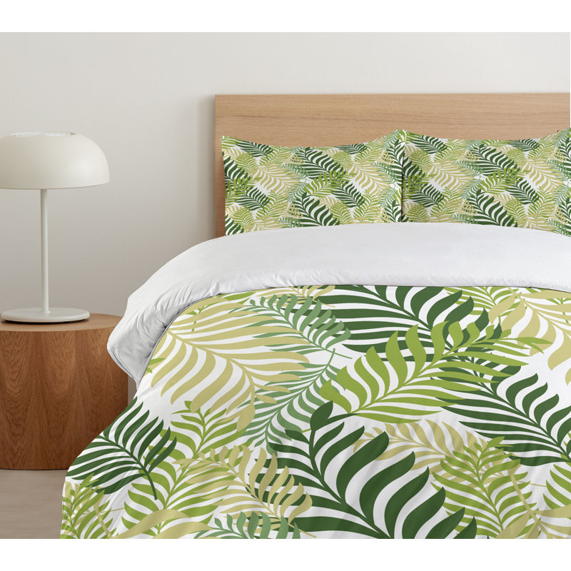 Coastal Floral Duvet Cover
