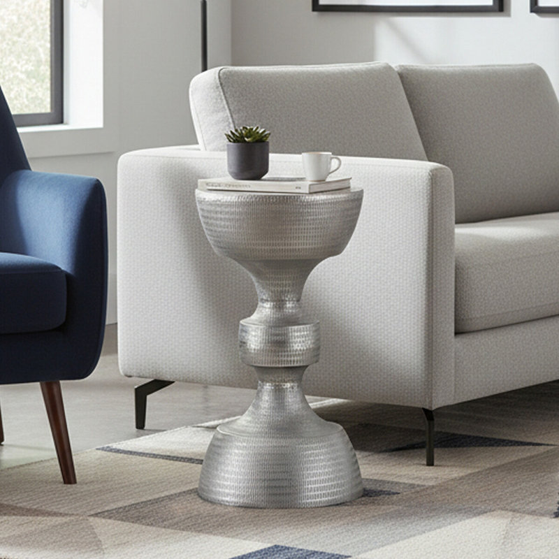 Eastleigh Metal Accent Stool