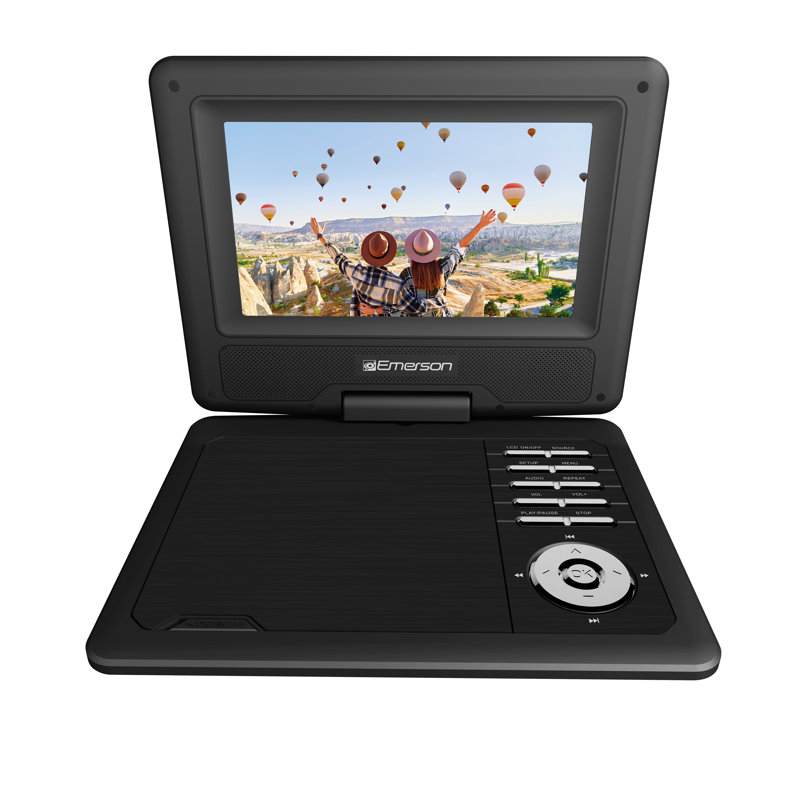 7" Portable DVD Player with Built-in Speaker