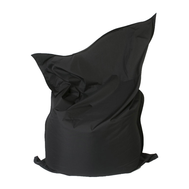 Fauteuil à billes et méridienne d'extérieur de grande taille, Noir