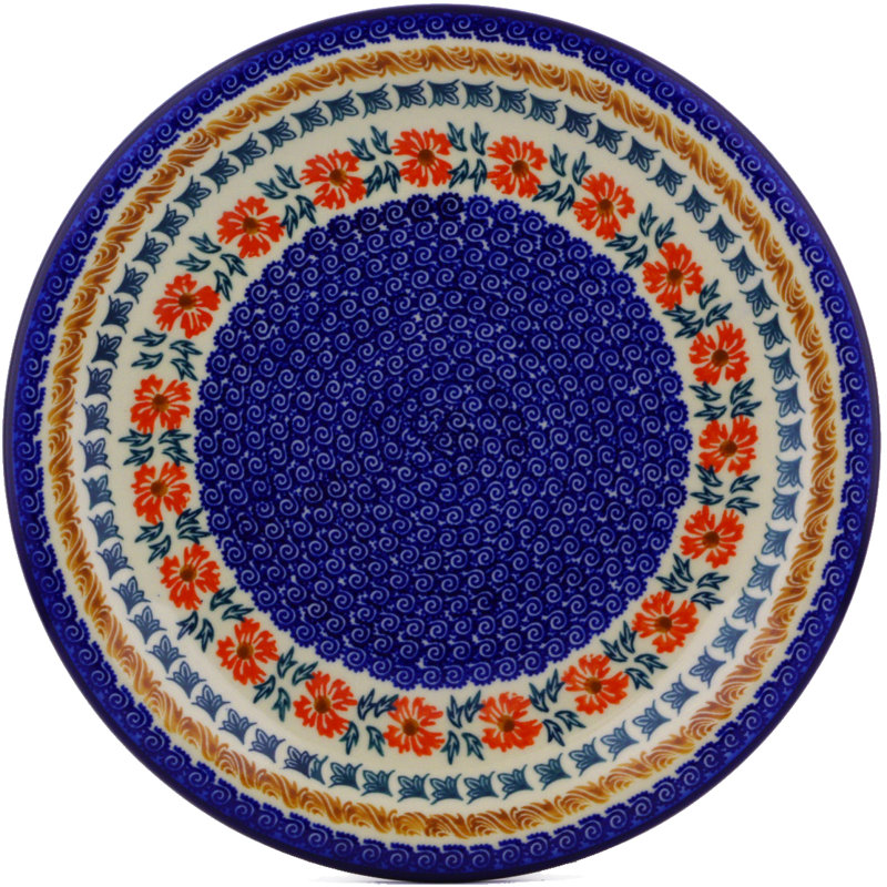 Polish Pottery 11" Dinner Plate