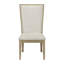 Chaise d'appoint rembourrée Kamoura