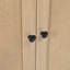 Armoire à chaussures polyvalente en rotin avec tablettes réglables et rangement pratique pour les vestibules organisés