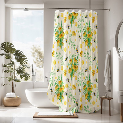 Floral Shower Curtain