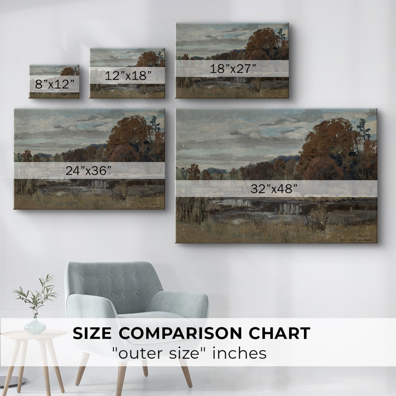 Paysages rétro-CDXCII -Galerie enveloppée Cavas, 24 x 36