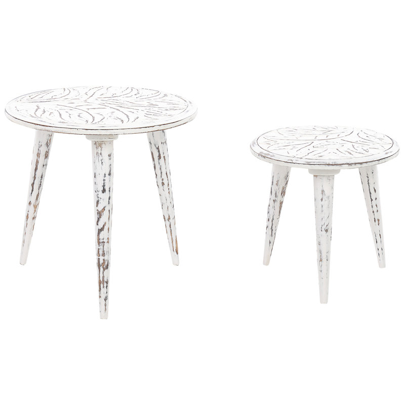 Irena Solid Wood Nesting Tables