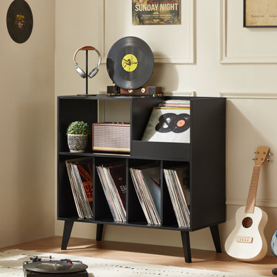Large Record Player Stand