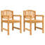Arrowsic 4 - Person Teak Patio Dining Set with Rectangular Table