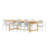 Anautica 10 - Person Patio Dining Set with Rectangular Table
