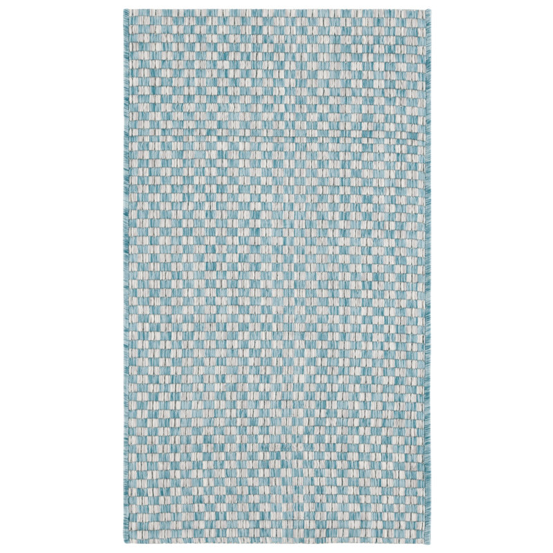 Herefordshire Performance Geometric Indoor/Outdoor Area Rug, Rectangle 2' x 3'7"