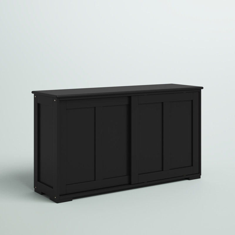 Armoire de rangement Harbuck, Noir