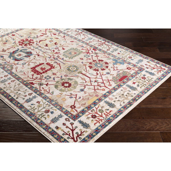 Lark Manor Dimmitt Floral Indoor Rug & Reviews | Wayfair