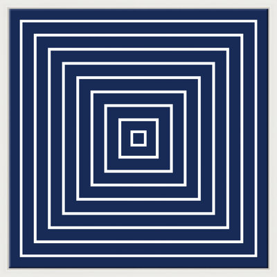 Homage To Stella " Homage To Stella - Blue " by David Phoenix