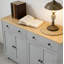 Buffet avec tiroirs de rangement, buffet de style nordique, tablettes réglables pour votre maison