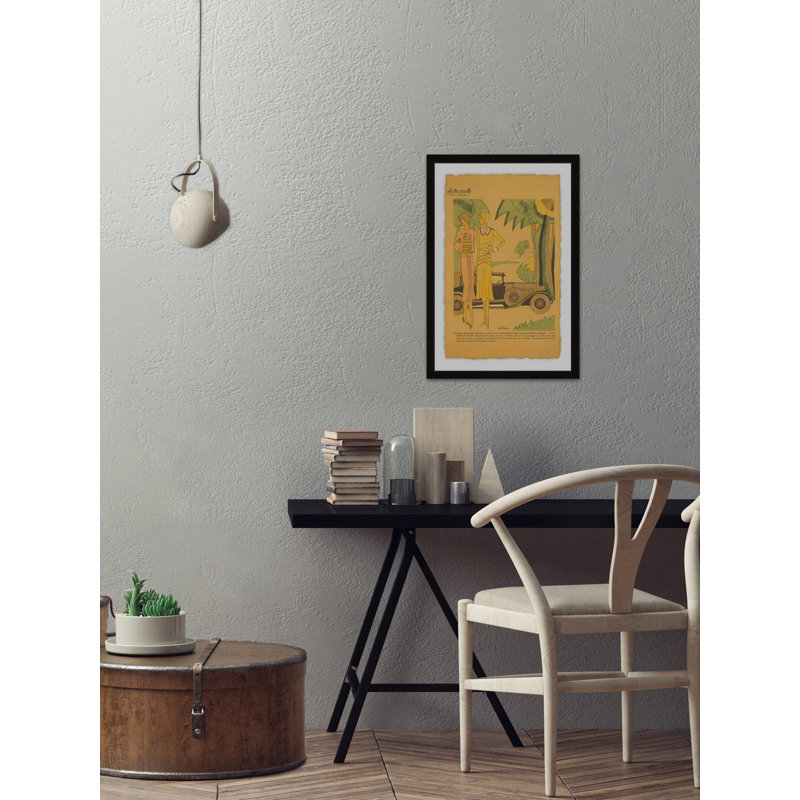 Gal Pals - Single Picture Frame Print, 91 cm H x 61 cm W x 4 cm D