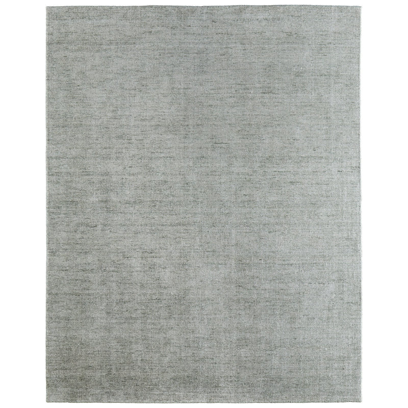 Dhruv Modern Solid Area Rug, Runner 2'6" x 8', Green