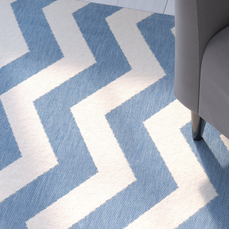Avenger Chevron Hand Woven Indoor / Outdoor Area Rug, Runner 69 x 244 cm