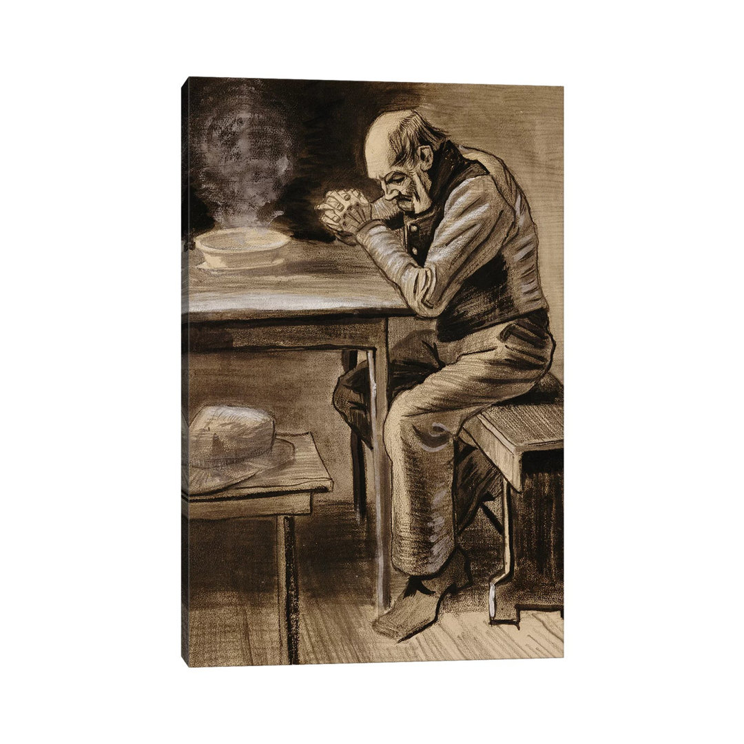 The Prayer, 1882 by Vincent Van Gogh - Wrapped Canvas Painting