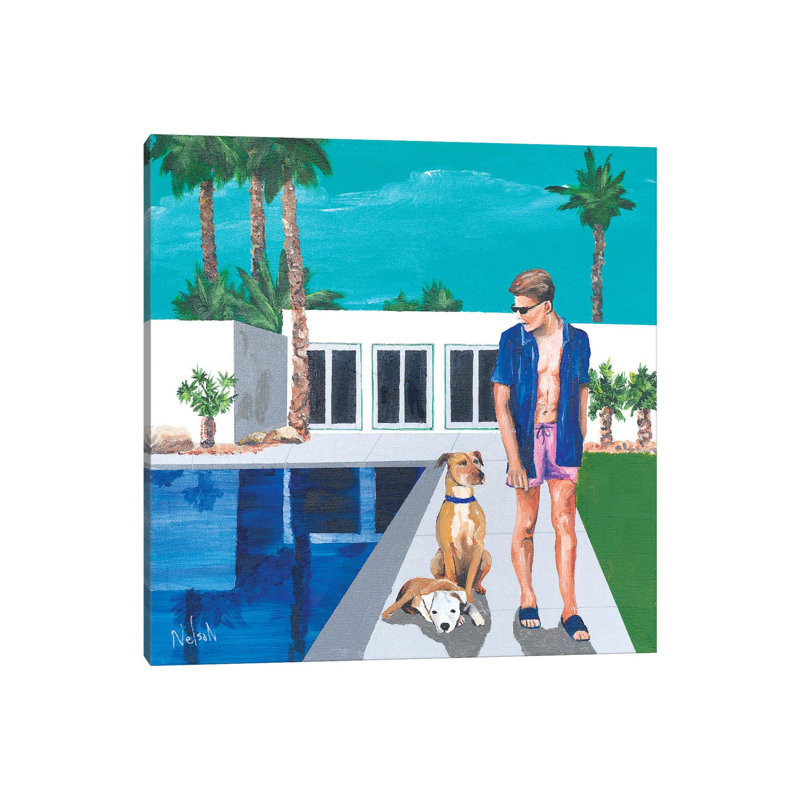 Paul by Dan Nelson - Wrapped Canvas Painting, 30.48 cm H x 30.48 cm W
